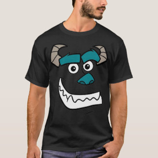 T-shirt MonstresCostume facial pour Halloween Sulley