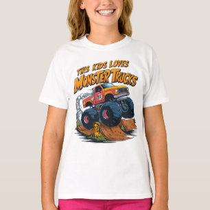 T-shirt Monstrous Truck Conquiert Dirt Pile