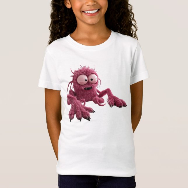 T-Shirt Monstruo rosado (Devant)