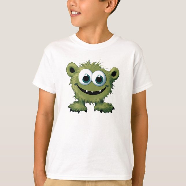 T-shirt Monstruo Verde (Devant)