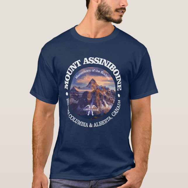 T-shirt Mont Assiniboine (Devant)
