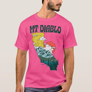 T-shirt Mont Diablo Californie Nature Mounts