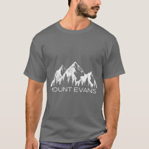 T-shirt Mont Evans Mt Evans Colorado Montagnes Rocheuses