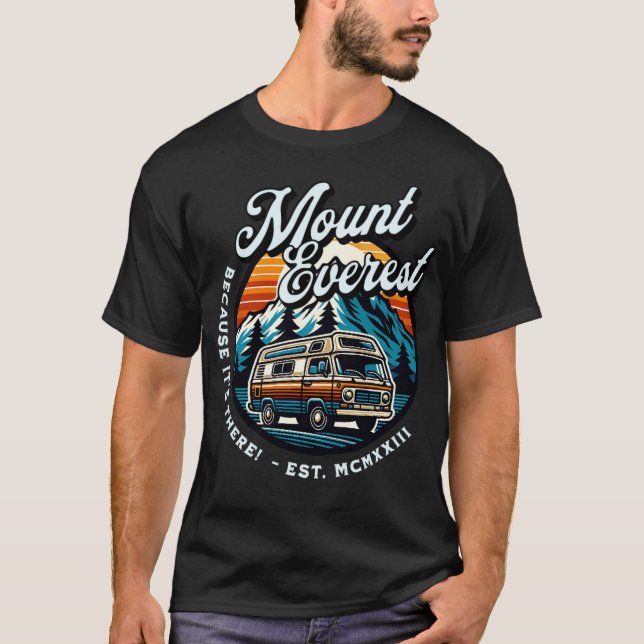 T-shirt Mont Everest (Devant)