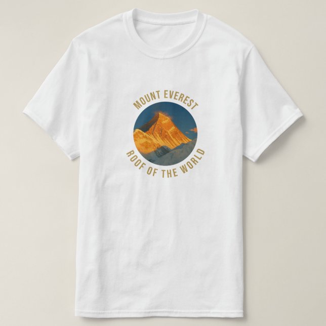 T-shirt Mont Everest Sagarmatha (Design devant)