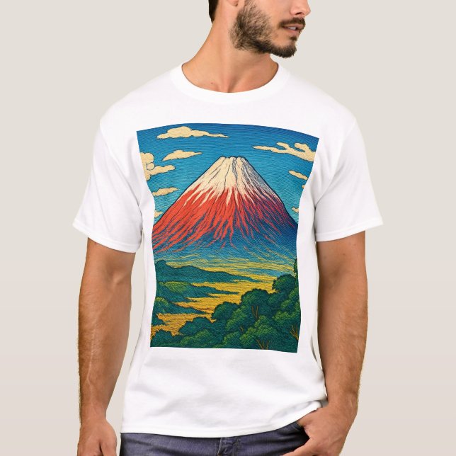 T-shirt Mont Fuji (Devant)
