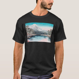 T-shirt Mont Fuji de Tagonoura, Hiroaki de neige Takahashi