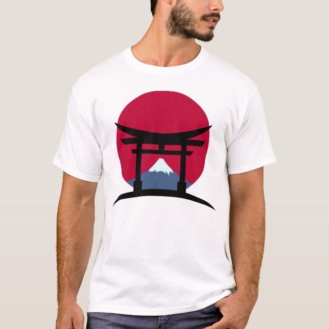 T-Shirt Mont Fuji - Japon (Devant)