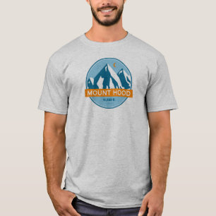 T-shirt Mont Hood Oregon Stars Moon
