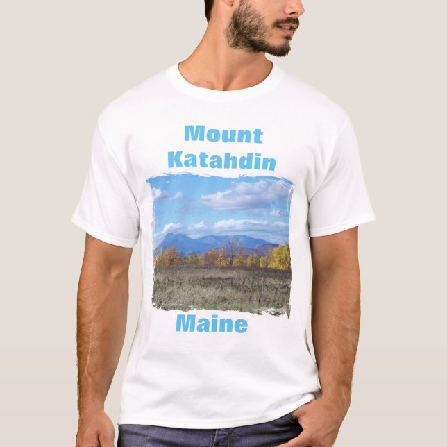T-shirt Mont Katahdin (Devant)