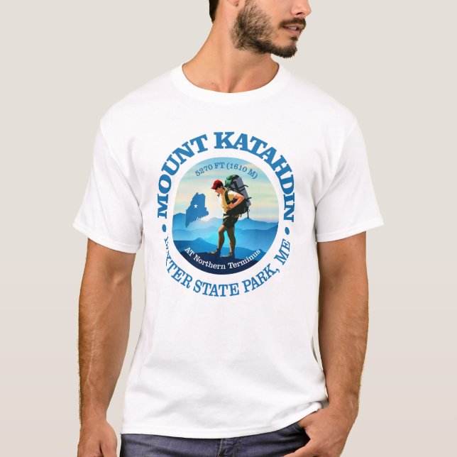 T-shirt Mont Katahdin (C) (Devant)