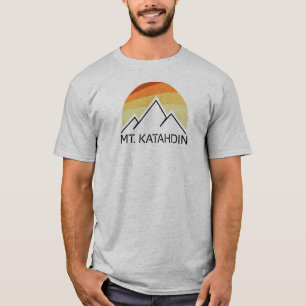 T-shirt Mont Katahdin Retro