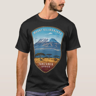 T-shirt Mont Kilimanjaro Tanzanie