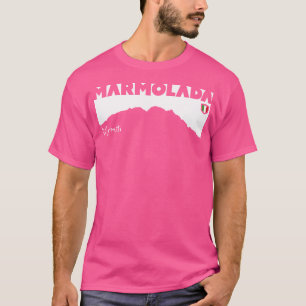 T-shirt Mont Marmolada Dolomites Randonnée Escalade Randon