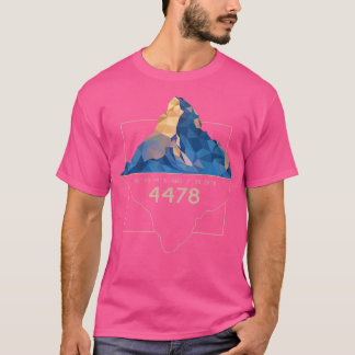 T-shirt Mont Matterhorn Suisse Randonnée Escalade Randonné
