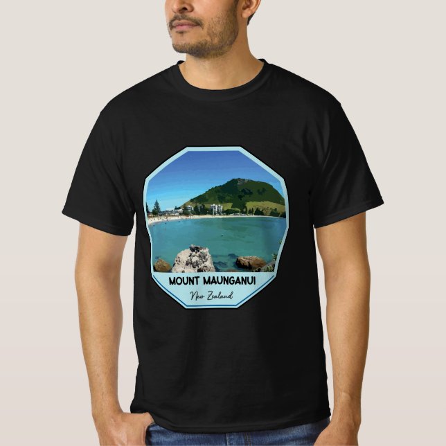 T-shirt mont maunganui Nouvelle-Zélande (Devant)