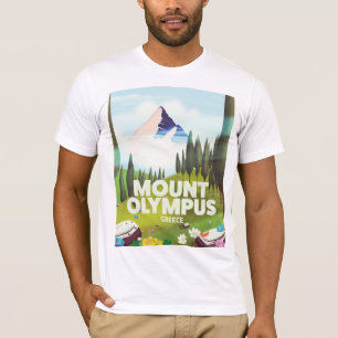 T-shirt Mont Olympe Grèce
