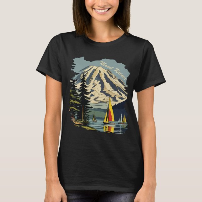 T-shirt Mont Rainer (Devant)
