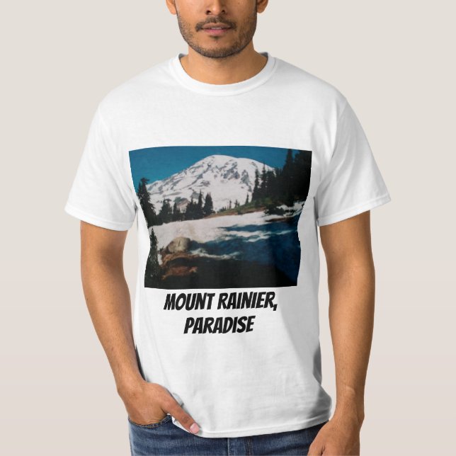 T-shirt Mont Rainier (Devant)