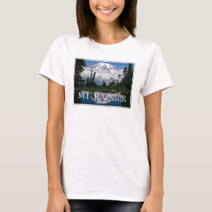 T-shirt Mont Rainier Reflet dans un étang de montagne