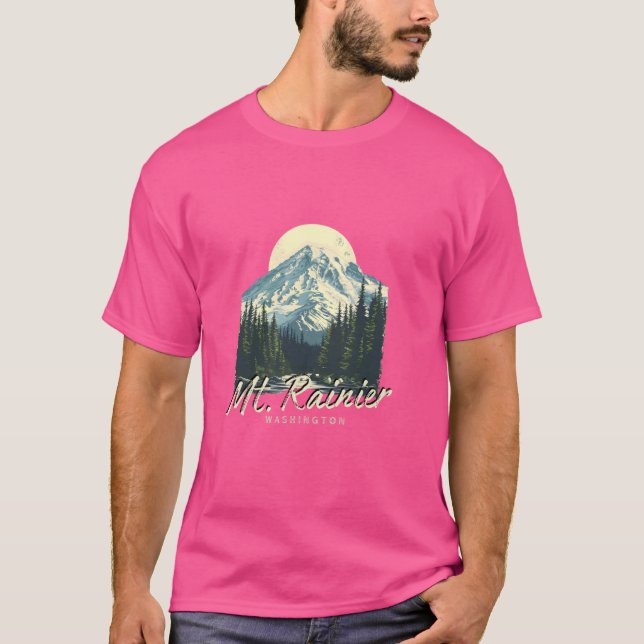 T-shirt Mont Rainier Souvenir Mt. Rainier (Devant)