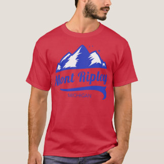 T-shirt Mont Ripley ski Michigan