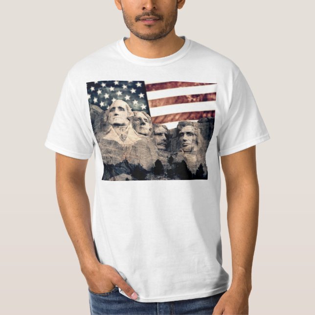 T-shirt Mont Rushmore (Devant)