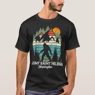 T-shirt Mont Saint Helens Washington National Park Retro