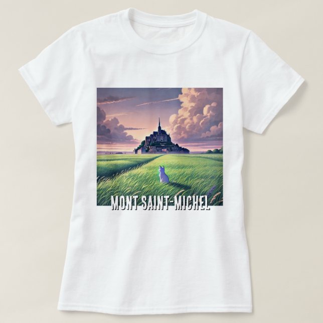 T-shirt Mont Saint-Michel (Design devant)