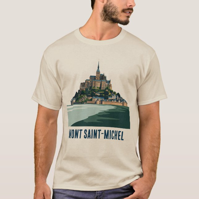 T-shirt Mont Saint-Michel (Devant)