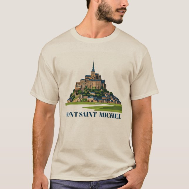T-shirt Mont Saint-Michel (Devant)