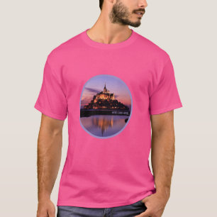 T-shirt Mont Saint Michel Cathédrale de Normandie France