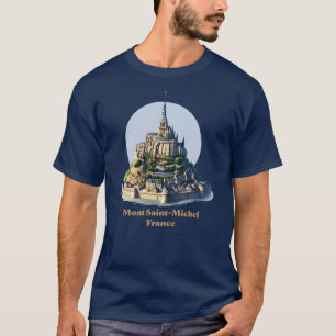 T-shirt Mont Saint-Michel Normandie France