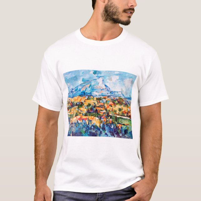 T-shirt Mont Sainte-Victoire, Paul Cezanne (Devant)