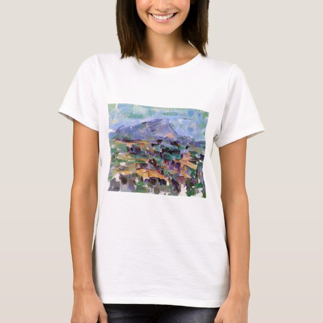 T-shirt Mont Sainte-Victoire, Paul Cezanne (Devant)