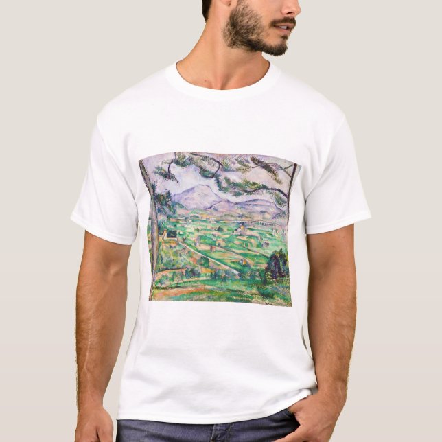 T-shirt Mont Sainte-Victoire, Paul Cezanne (Devant)