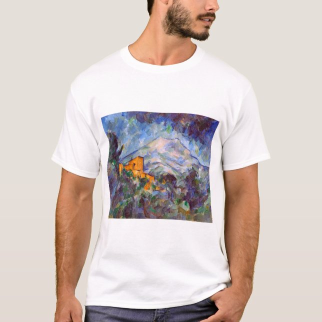 T-shirt Mont Sainte-Victoire, Paul Cezanne (Devant)
