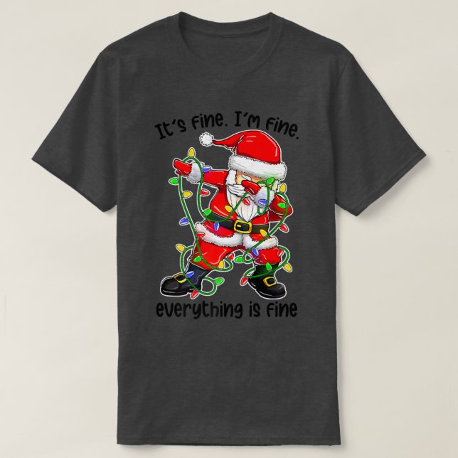 T-shirt Mont Santa Christmas (Design devant)