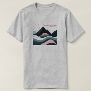 T-shirt Mont Seymour Provincial Park Collines colorées