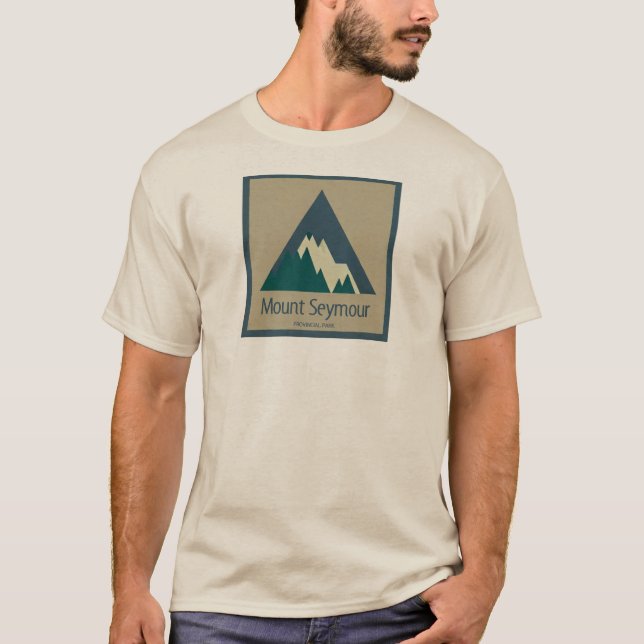 T-shirt Mont Seymour Provincial Park Rustique (Devant)