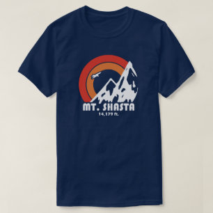 T-shirt Mont Shasta California Sun Eagle