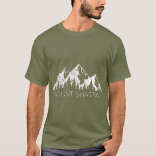 T-shirt Mont ShastaCool Mt Shasta pour Hommes Femmes