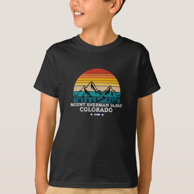 T-shirt MONT SHERMAN Colorado (Devant)