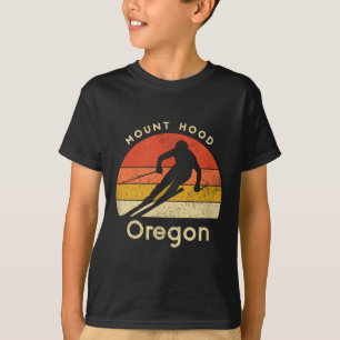 T-shirt Mont Ski vintage Hood Montagne Oregon