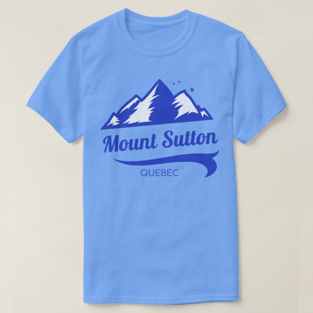 T-shirt Mont Sutton (Québec) (Design devant)