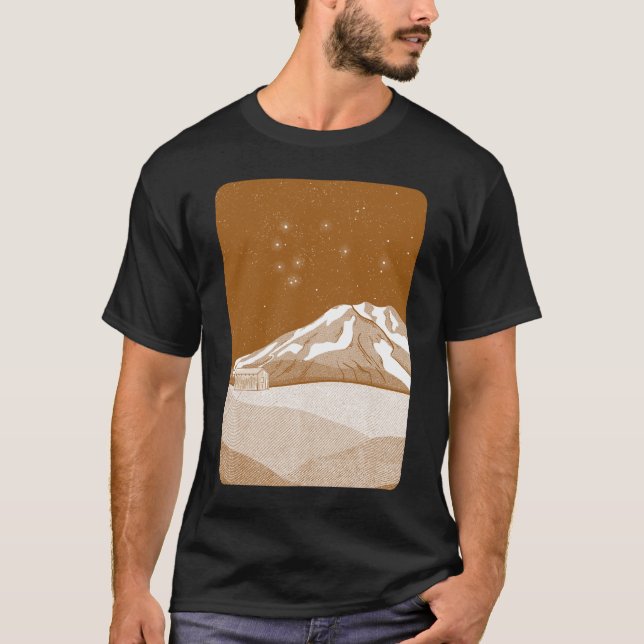 T-shirt Mont Taranaki (Devant)