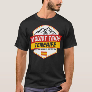 T-shirt Mont Teide Cyclisme Espagne