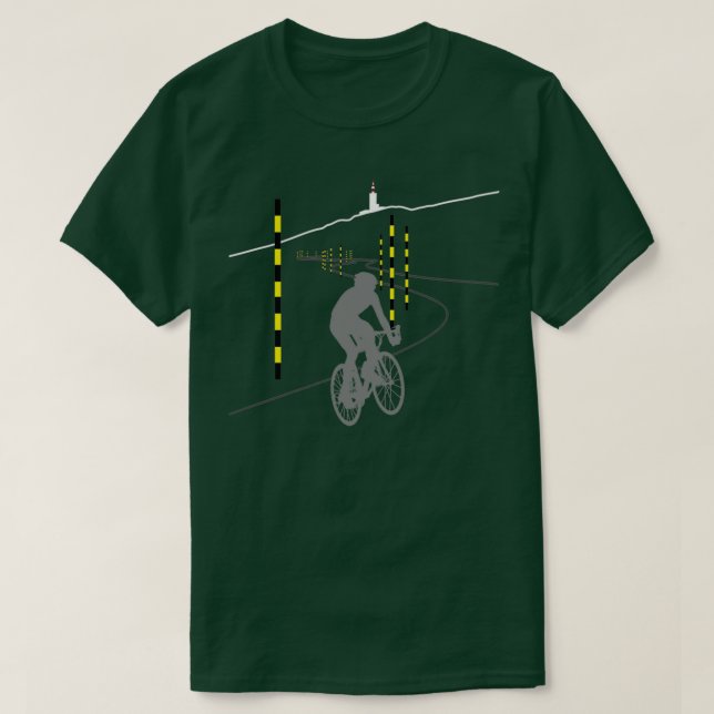 T-shirt Mont Ventoux Cycle Challenge pas de texte  (Design devant)