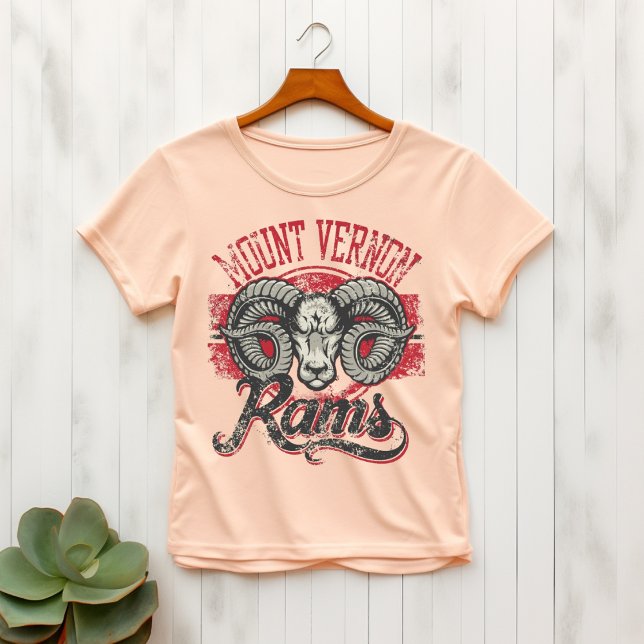 T-shirt Mont Vernon Rams (Créateur téléchargé)
