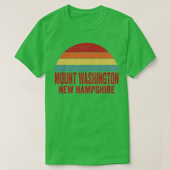 T-shirt Mont Washington New Hampshire (Design devant)